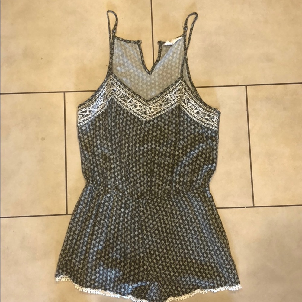 Women’s Olive Green Romper
